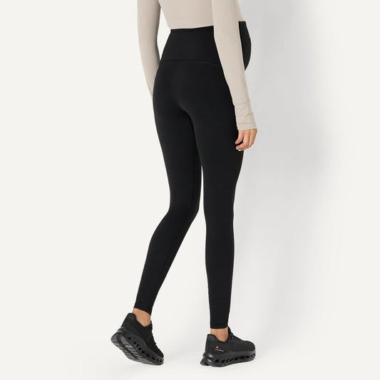 Amazon Essentials Women's Active FormFlex Buttery Soft Maternity Over the Belly Full Length Yoga Workout Pregnancy Leggings