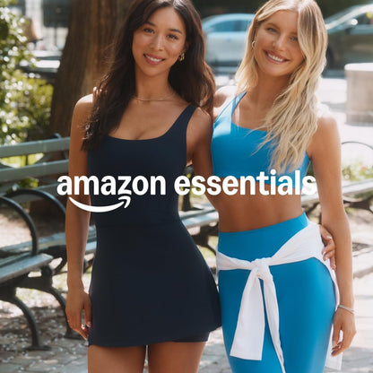 Amazon Essentials Women's Active FormFlex Buttery Soft Long Tennis Dress