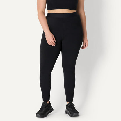Amazon Essentials Womens Active FormFlex Buttery Soft High Waist 27.5" Inseam Full Length Yoga Leggings with Wide Elastic Waist