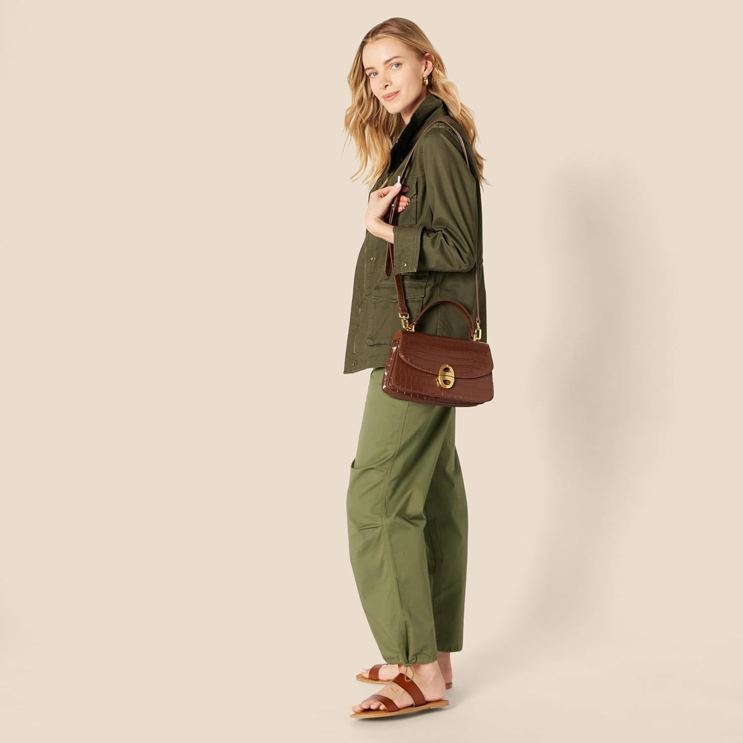 Amazon Essentials Women's Top Handle Bag