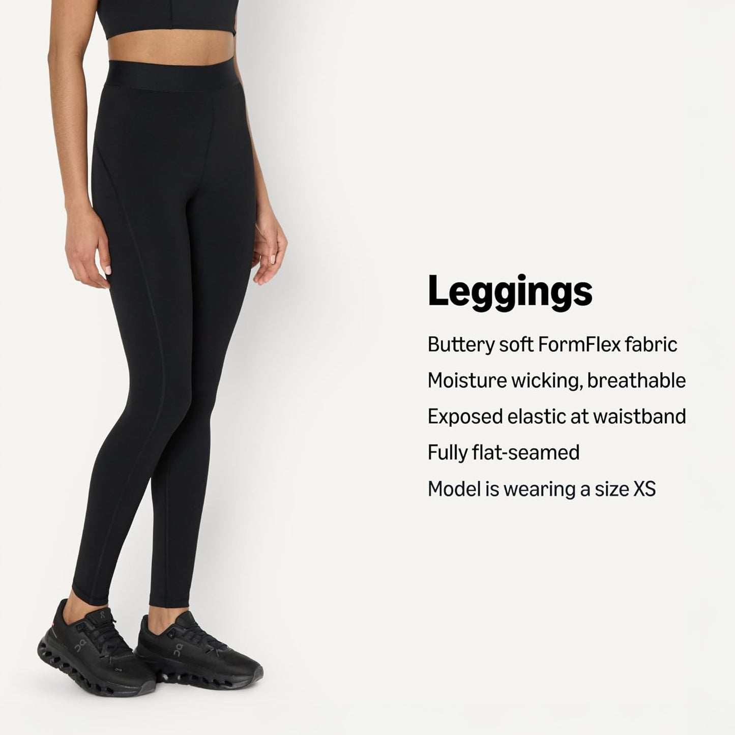 Amazon Essentials Womens Active FormFlex Buttery Soft High Waist 27.5" Inseam Full Length Yoga Leggings with Wide Elastic Waist