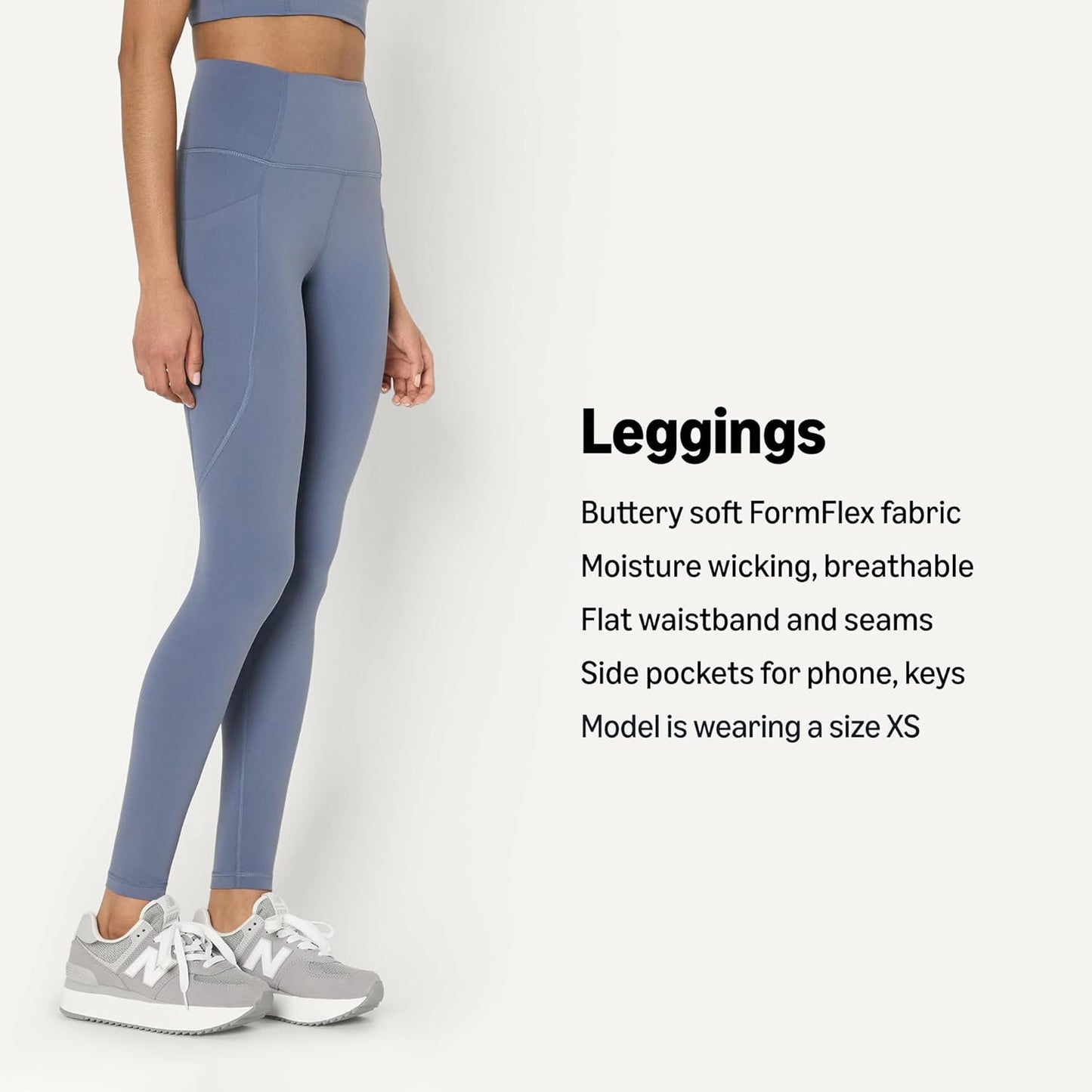 Amazon Essentials Women's Active FormFlex Buttery Soft High Waist Yoga Workout Leggings