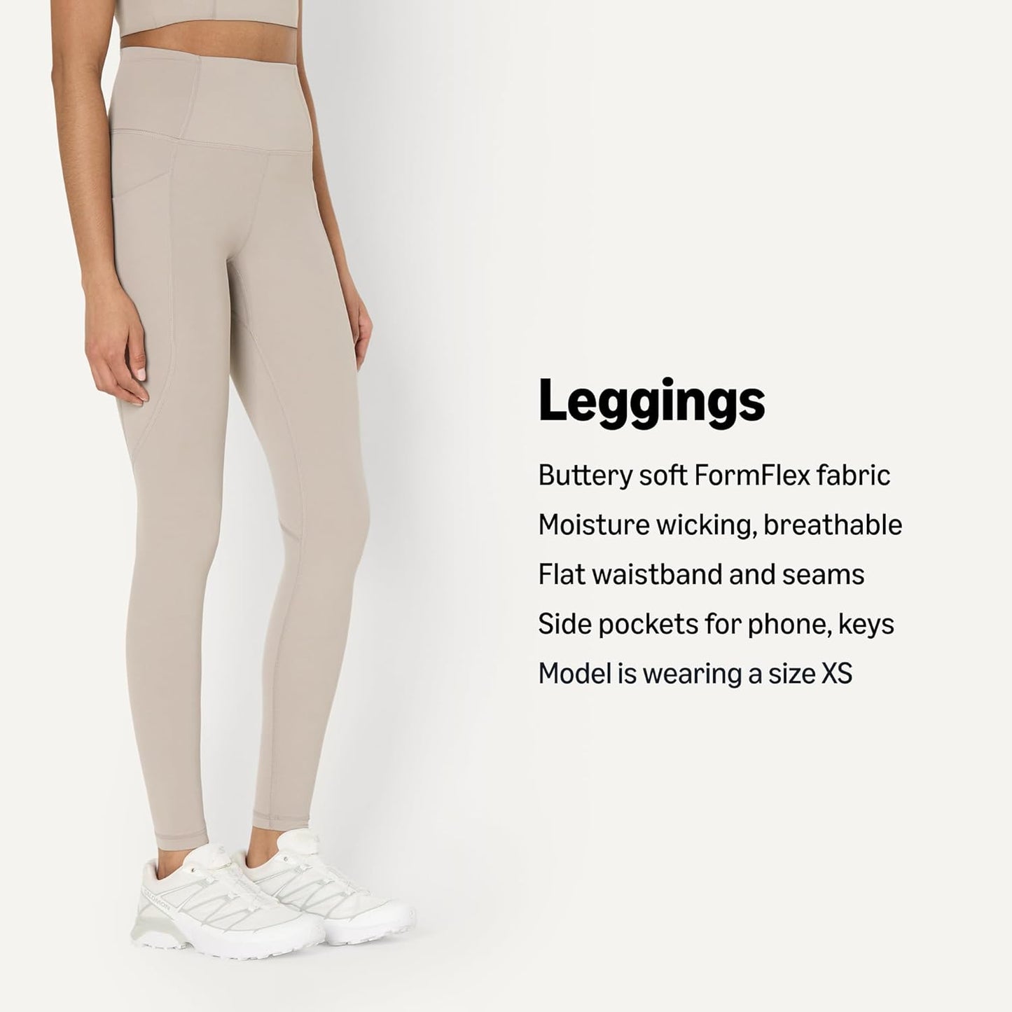 Amazon Essentials Women's Active FormFlex Buttery Soft High Waist Yoga Workout Leggings