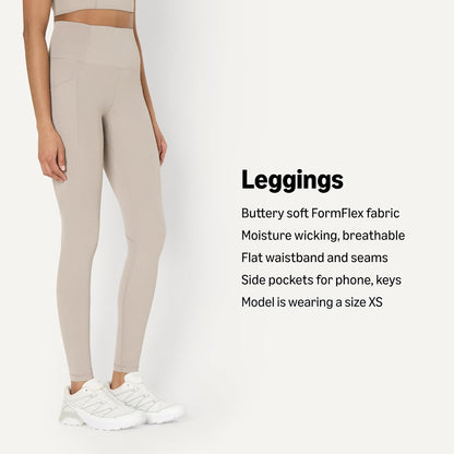 Amazon Essentials Women's Active FormFlex Buttery Soft High Waist Yoga Workout Leggings