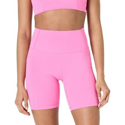 Amazon Essentials Women's Active FormFlex Buttery Soft High Waist Biker Shorts
