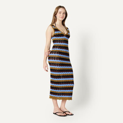Amazon Essentials Women's Regular-Fit Crochet Cover-Up Dress