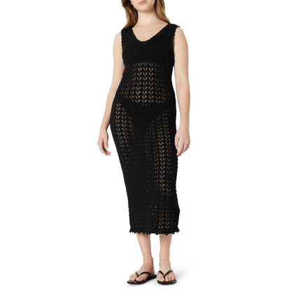 Amazon Essentials Women's Regular-Fit Crochet Cover-Up Dress