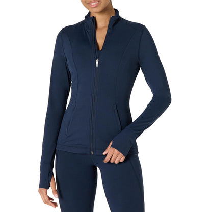 Amazon Essentials Women's Active FormFlex Buttery Soft Slim Fit Quarter Zip Long Sleeve Pullover Jacket