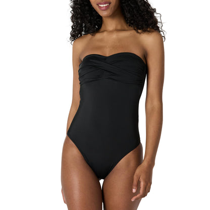 Amazon Essentials Women's Bandeau One Piece Swimsuit