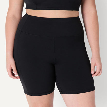 Amazon Essentials Women's Active FormFlex Buttery Soft High Waist Biker Shorts