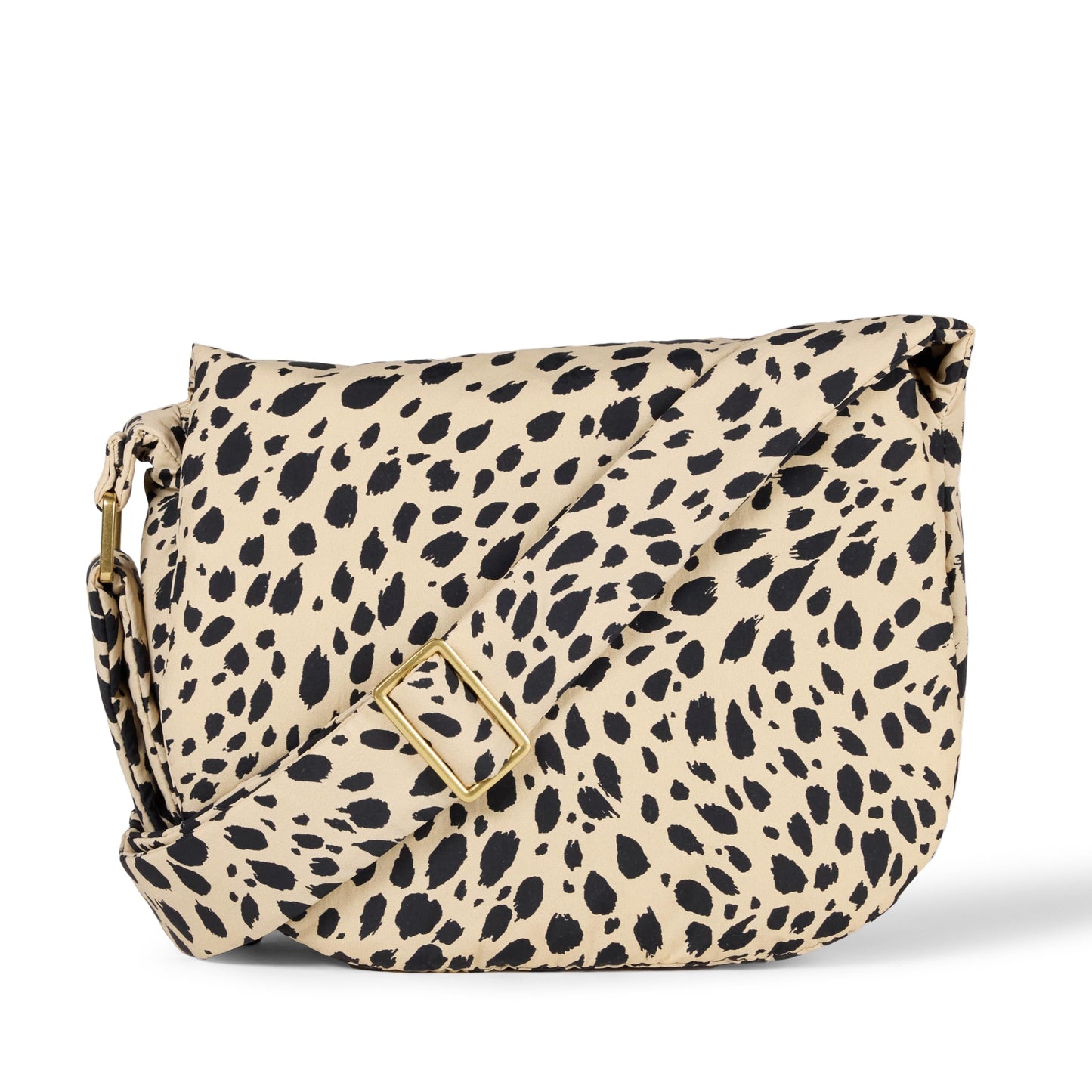 Amazon Essentials Women's Nylon Adjustable Crossbody Flap Bag